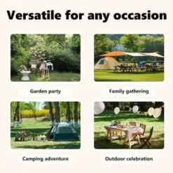 vidaXL - Partytent inklapbaar met zijwanden - 3x6 m taupe