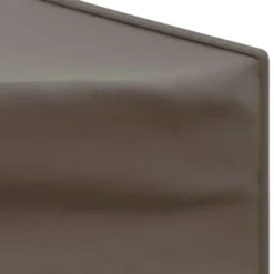 vidaXL - Partytent inklapbaar met zijwanden - 3x6 m taupe
