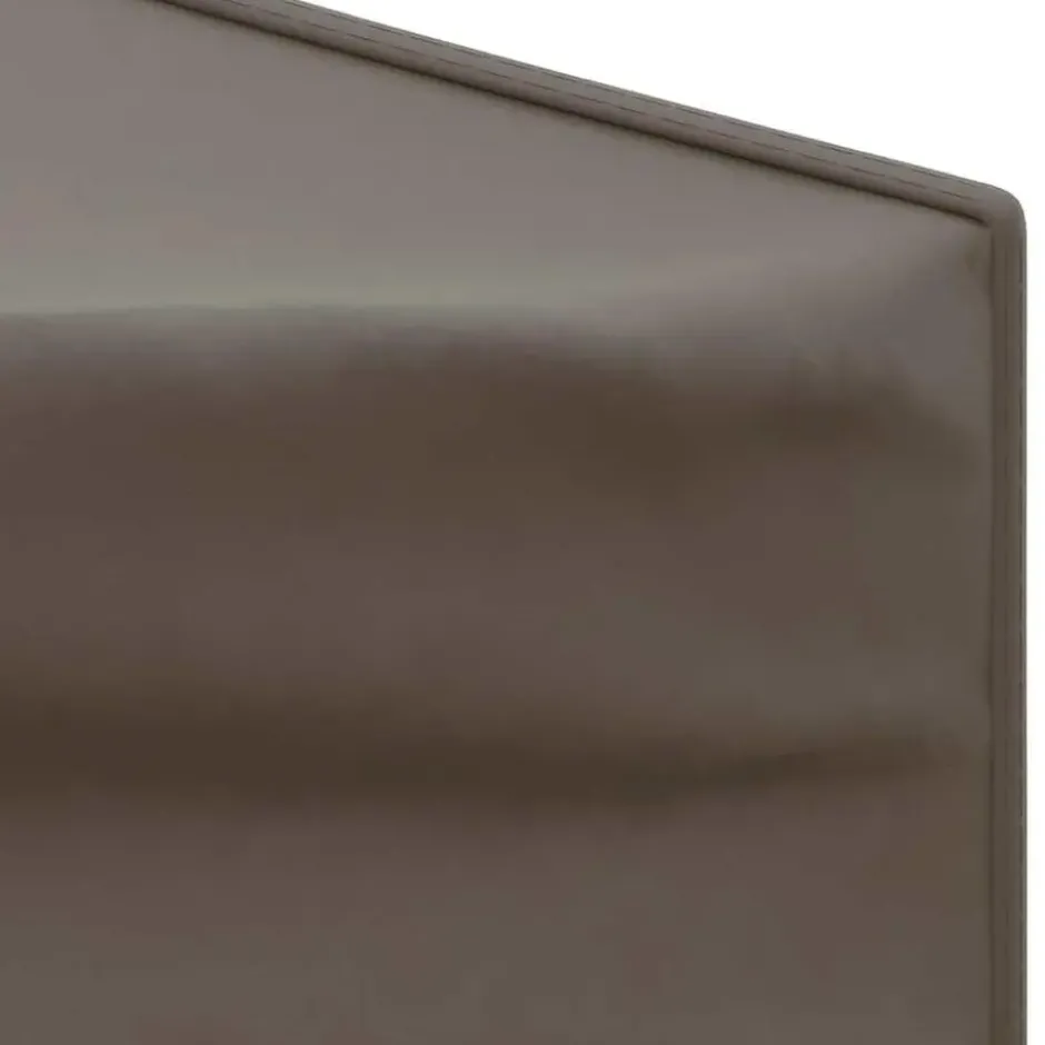 vidaXL - Partytent inklapbaar met zijwanden - 3x6 m taupe