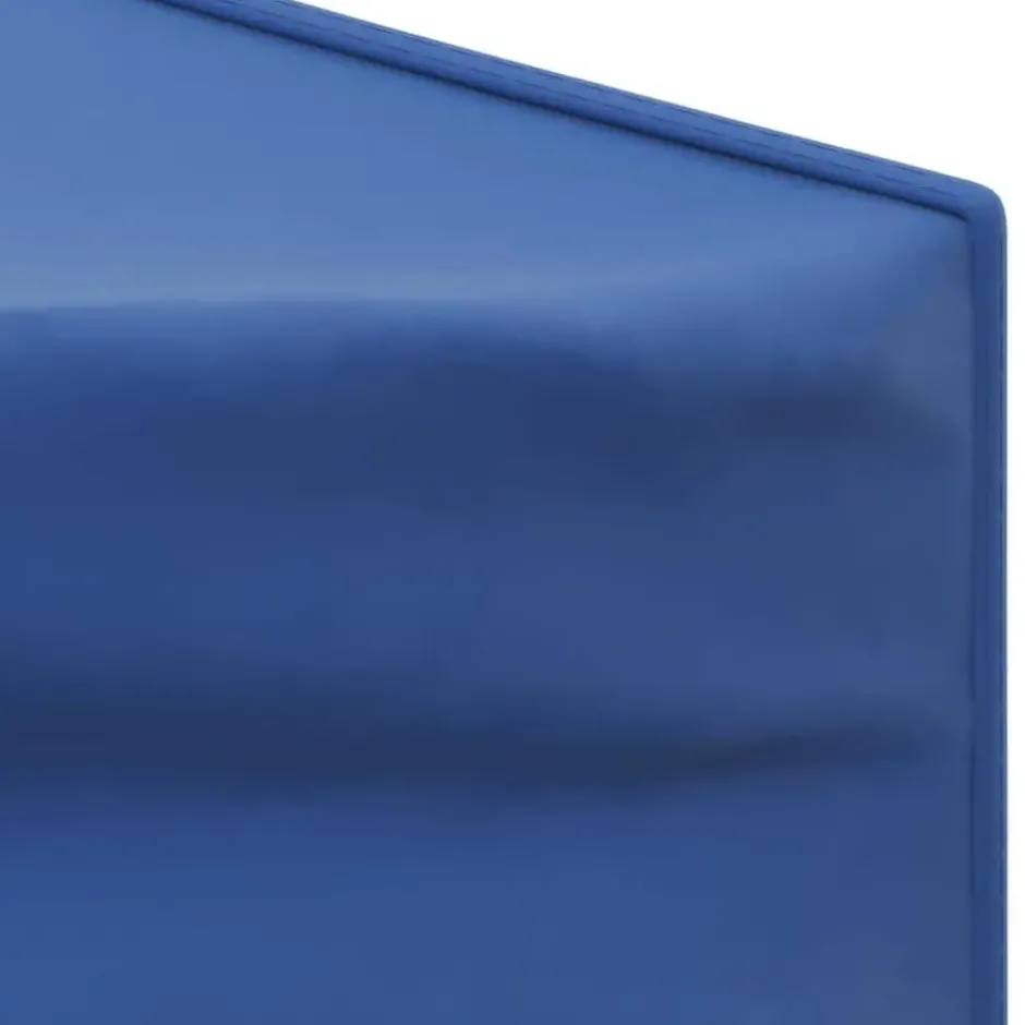 vidaXL - Partytent inklapbaar met zijwanden 3x3 m blauw