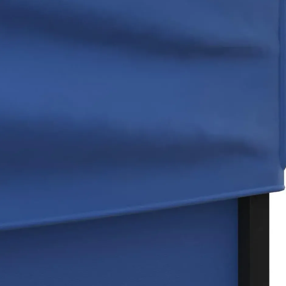 vidaXL - Partytent inklapbaar met zijwanden 3x3 m blauw