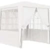 vidaXL - Partytent - Wit - Polyetheen