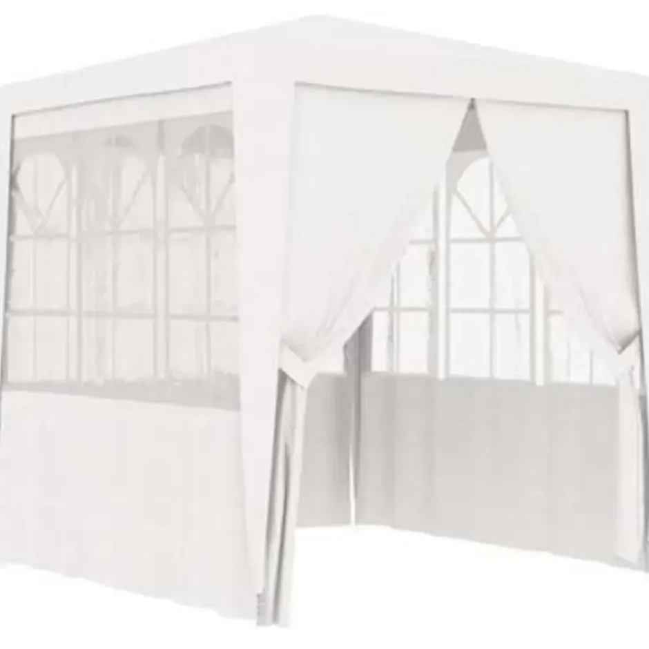 vidaXL - Partytent - Wit - Polyetheen