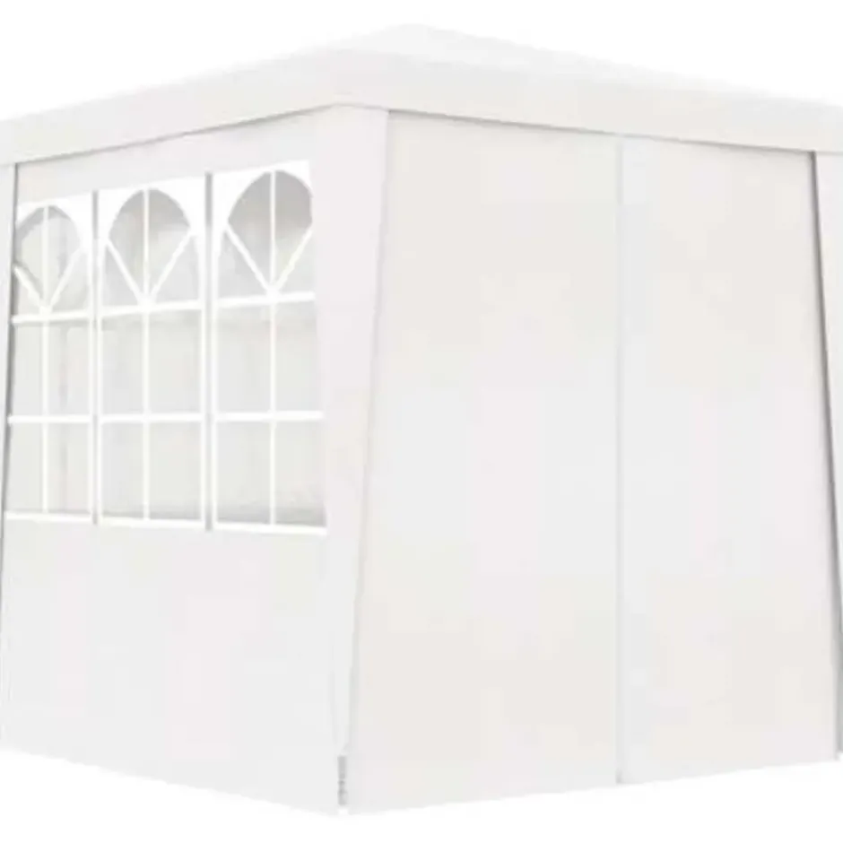 vidaXL - Partytent - Wit - Polyetheen