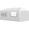 vidaXL - Partytent - Wit - Stof