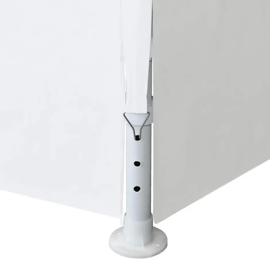 vidaXL - Partytent - Wit - Stof