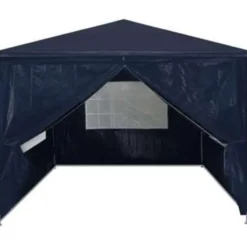 VIDAXL Partytent 3x3 m blauw