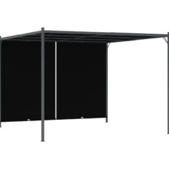 vidaXL - Pergola - Antraciet - Staal