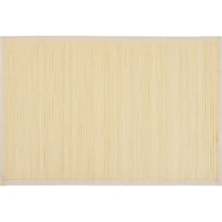 vidaXL - Placemat - Beige - Bamboe