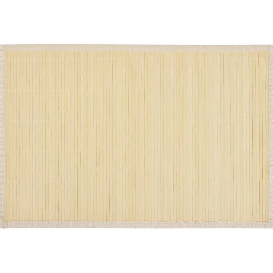 vidaXL - Placemat - Beige - Bamboe