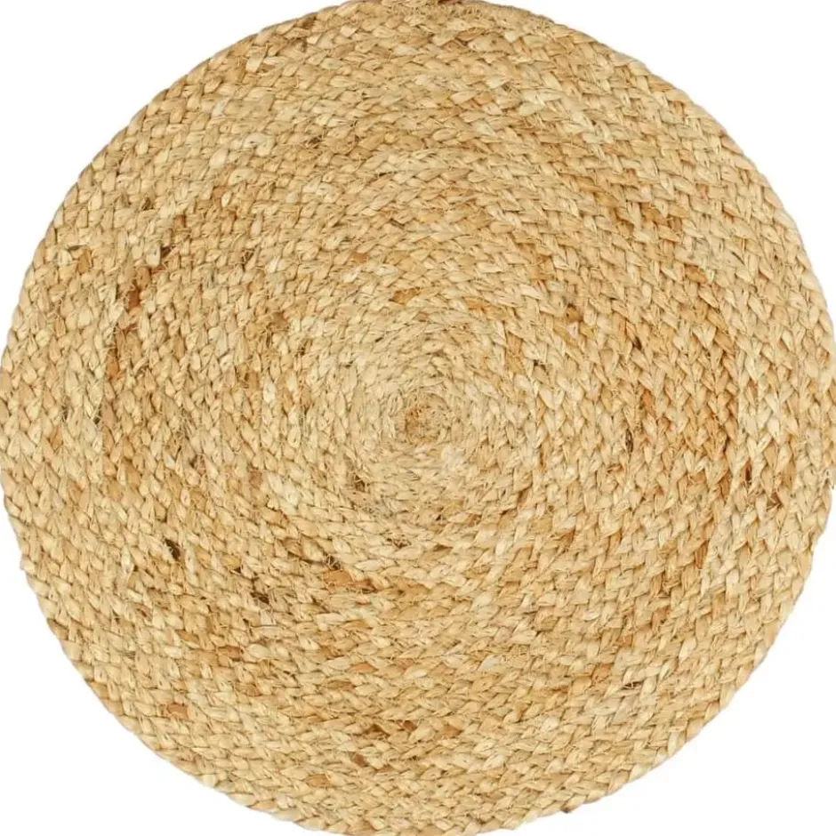 vidaXL - Placemat - Bruin - Jute - 6 stuks
