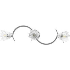 vidaXL - Plafondlamp - Transparent - Glas