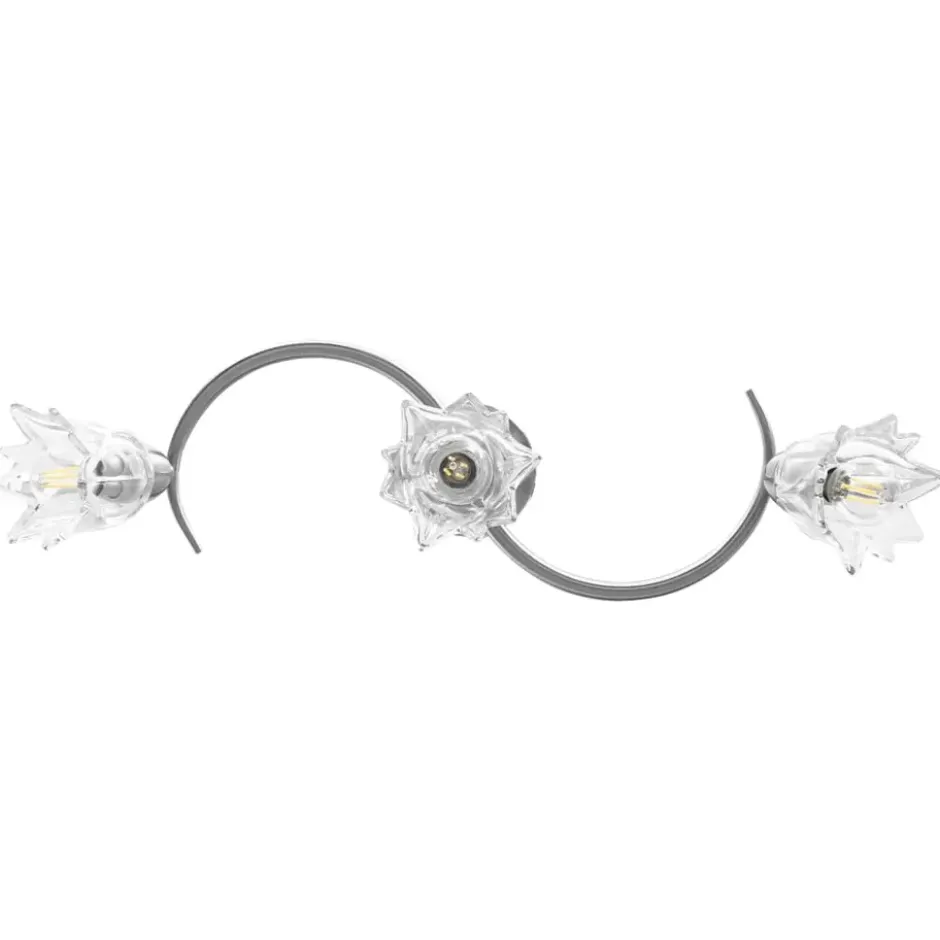 vidaXL - Plafondlamp - Transparent - Glas