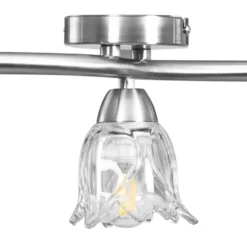 vidaXL - Plafondlamp - Transparent - Glas