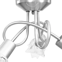vidaXL - Plafondlamp - Transparent - Glas