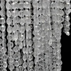 vidaXL - Plafondlamp - Transparent - Staal - 26 x 70 cm