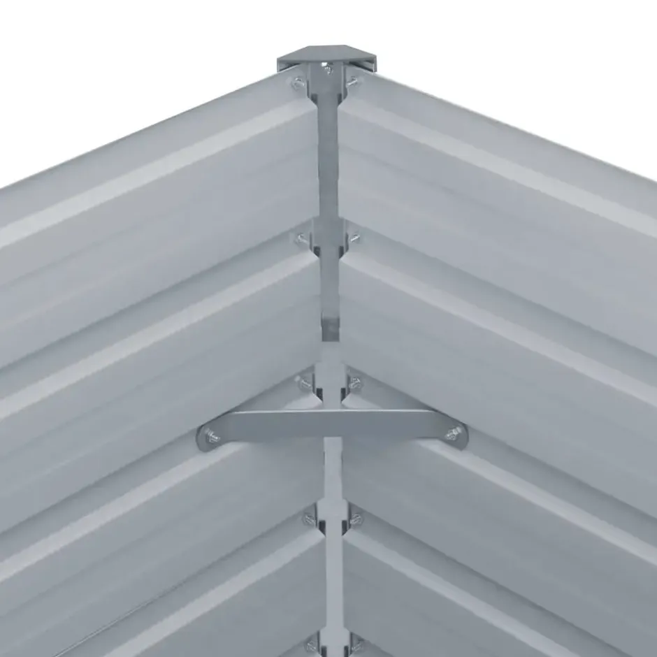 vidaXL - Plantenbak - Bruin - Metaal - 160 x 80 x 45 cm