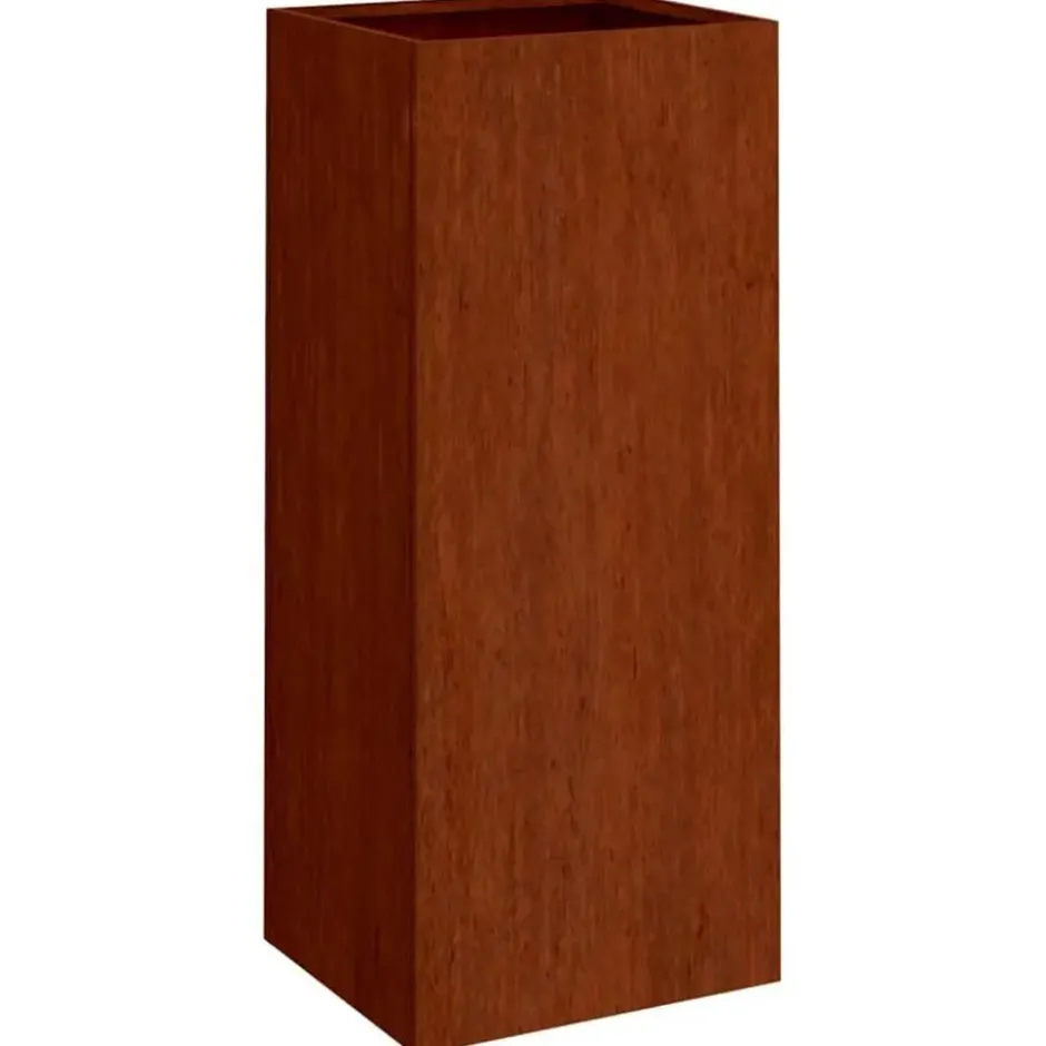 vidaXL - Plantenbak - Bruin - Staal