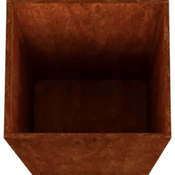 vidaXL - Plantenbak - Bruin - Staal