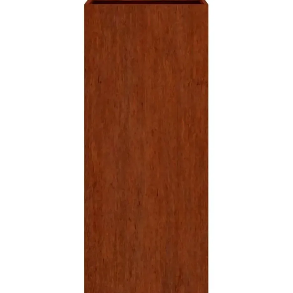 vidaXL - Plantenbak - Bruin - Staal