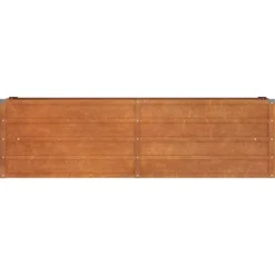 vidaXL - Plantenbak verhoogd 160x40x45 cm cortenstaal roestig