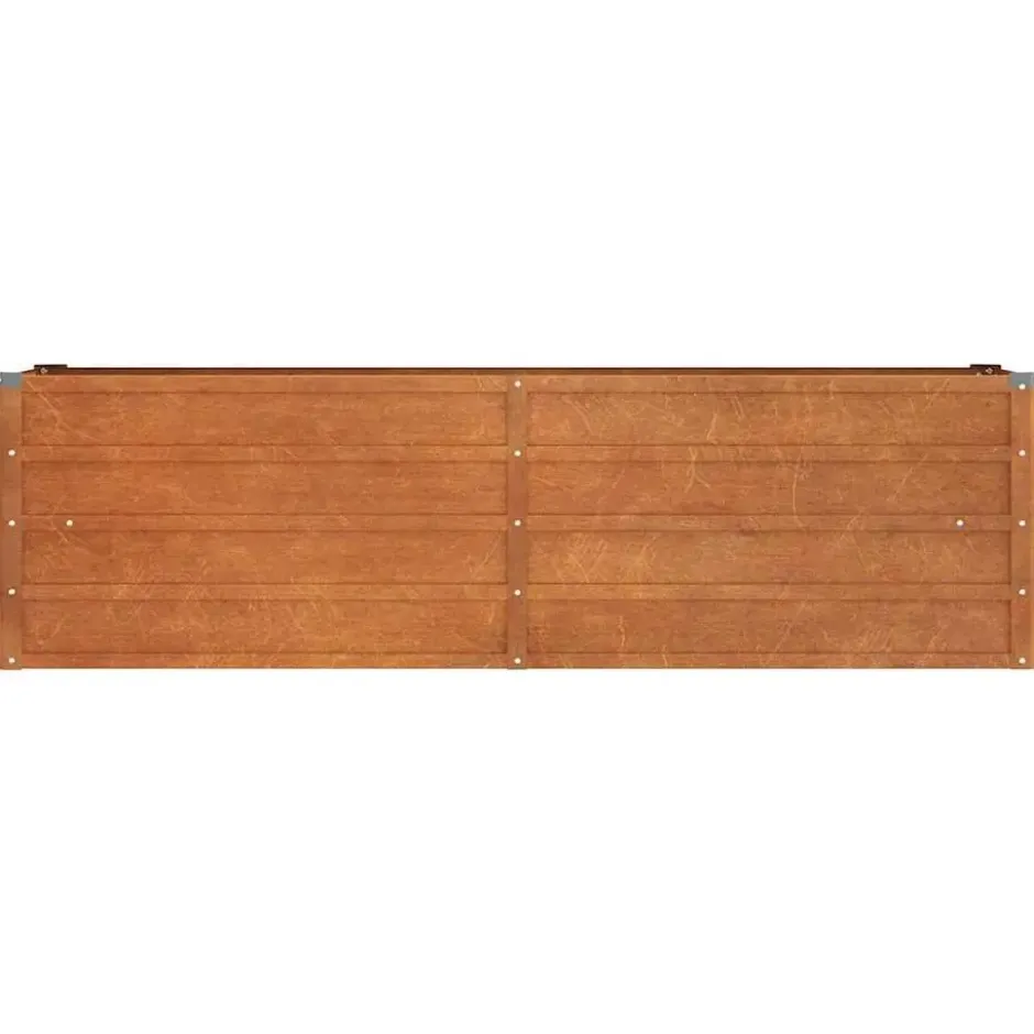 vidaXL - Plantenbak verhoogd 160x40x45 cm cortenstaal roestig
