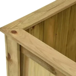 VIDAXL Plantenbak verhoogd 100x50x50 cm geïmpregneerd grenenhout