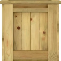 VIDAXL Plantenbak verhoogd 100x50x50 cm geïmpregneerd grenenhout