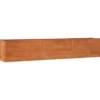 vidaXL - Plantenbak Verhoogd 240x40x45 cm cortenstaal roestig