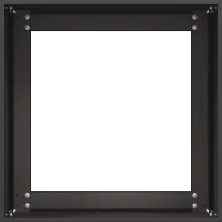 vidaXL - Plantenbak 40x40x40 cm koudgewalst staal zwart plantenbak