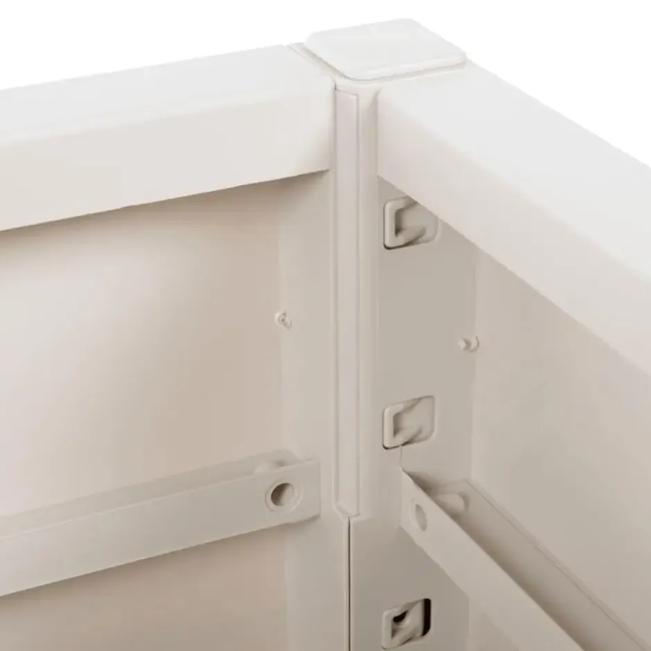 vidaXL - Plantenbak 80x36x35 cm polypropeen wit