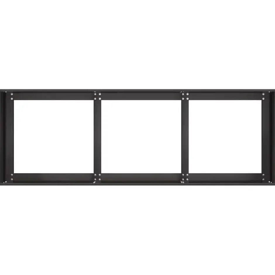 vidaXL - Plantenbak Zwart 120x40x40 cm Koudgewalst Staal