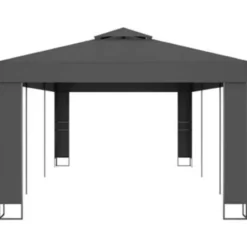 vidaXL - Prieel - Antraciet - Stof - 3 x 6 m