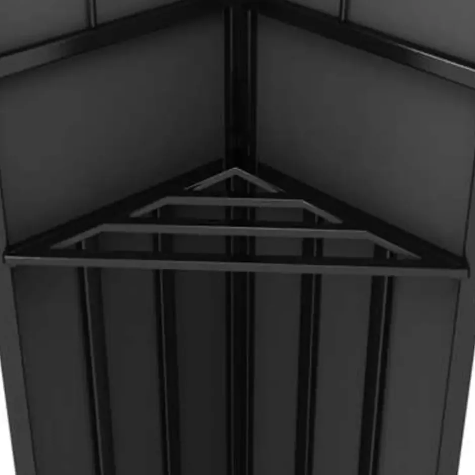 vidaXL - Prieel - Antraciet - Stof - 3 x 6 m