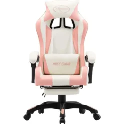 vidaXL - Race Stoel - Roze - Kunstleer