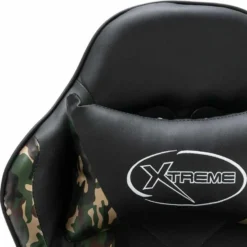 vidaXL - Race Stoel - Zwart - Kunstleer