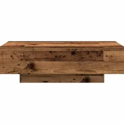 vidaXL - Rechthoekige Salontafel - Oud hout - Bewerkt hout - 100x49.5x31 cm