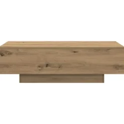vidaXL - Rechthoekige Salontafel - Artisanaal eiken - Hout - 100x49.5x31 cm