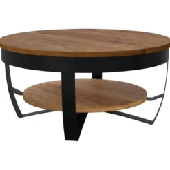 vidaXL - Salontafel - Bruin - Acaciahout
