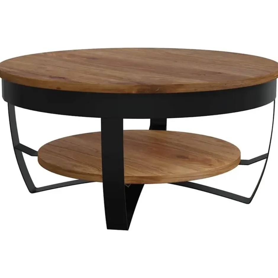 vidaXL - Salontafel - Bruin - Acaciahout