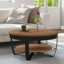 vidaXL - Salontafel - Bruin - Acaciahout