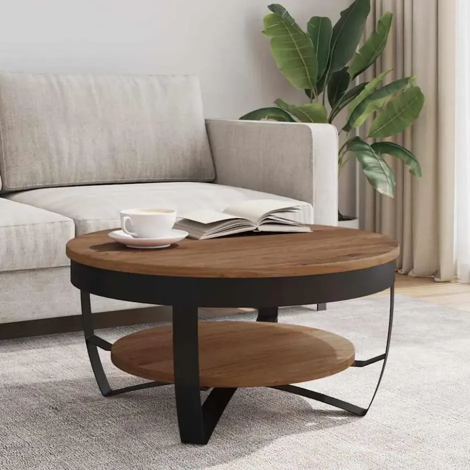 vidaXL - Salontafel - Bruin - Acaciahout