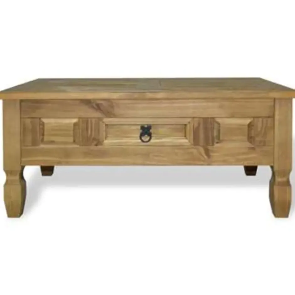 vidaXL - Salontafel - Bruin - Grenenhout