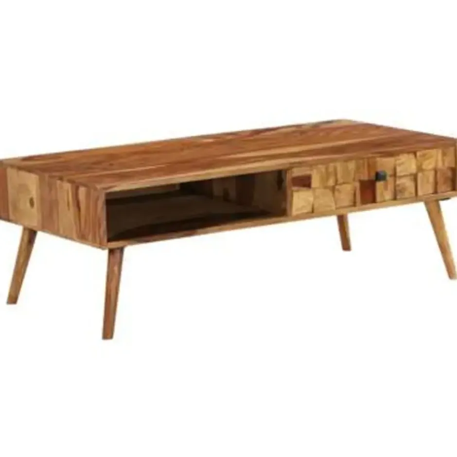vidaXL - Salontafel - Bruin - Hout