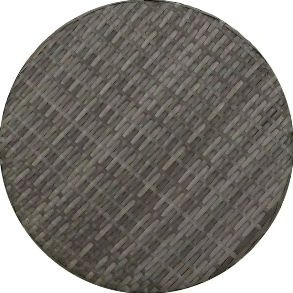 vidaXL - Salontafel - Grijs - Poly rattan