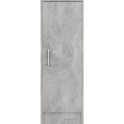 vidaXL - Schoenenkast - Grijs - Bewerkt hout - 31.5 x 35 x 92 cm