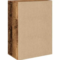 vidaXL - Schoenenkast met 1 lade en 2 deuren - Oud hout - Hout - 60x35x84 cm