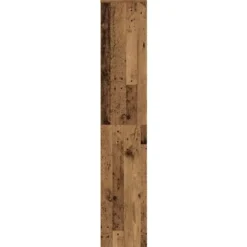vidaXL - Schoenenkast - Oud hout - Bewerkt hout - 22 paar - 54x34x183 cm
