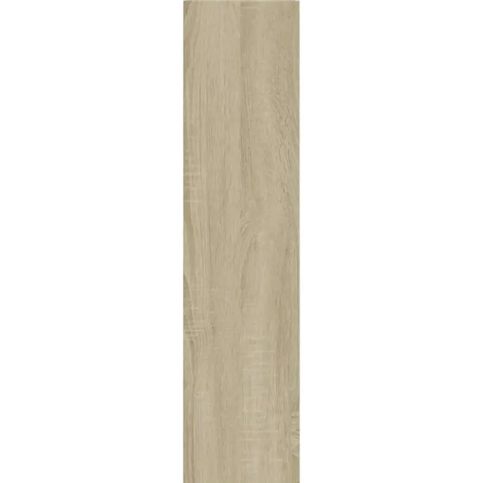 vidaXL - Schoenenkast 6 paar met 2 kleppen - Sonoma eiken - Hout - 80x21x87.5 cm