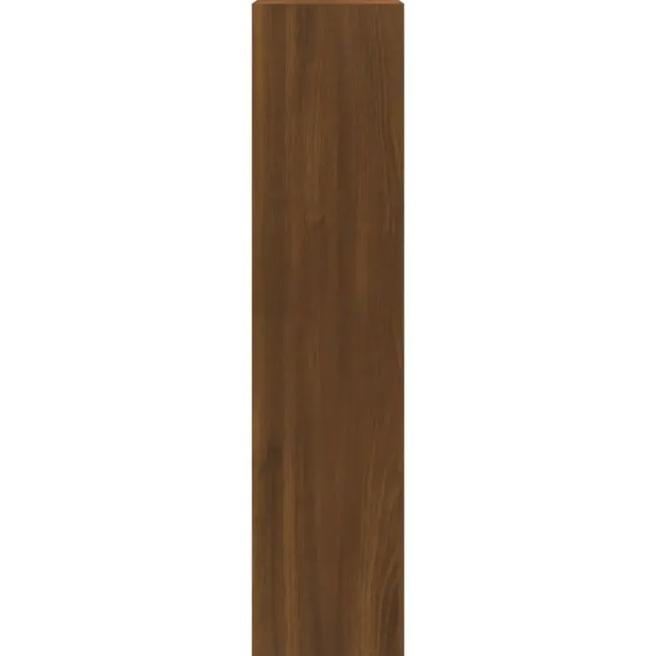 vidaXL - Schoenenkast 6 paar met 3 kleppen - Bruin eiken - Hout - 63x24x103 cm